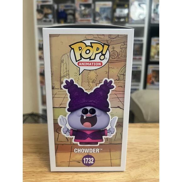 IN HAND EXCLUSIVE Chowder Funko Pop #1732 Animation Cartoon Network TV Show - Picture 2 of 6